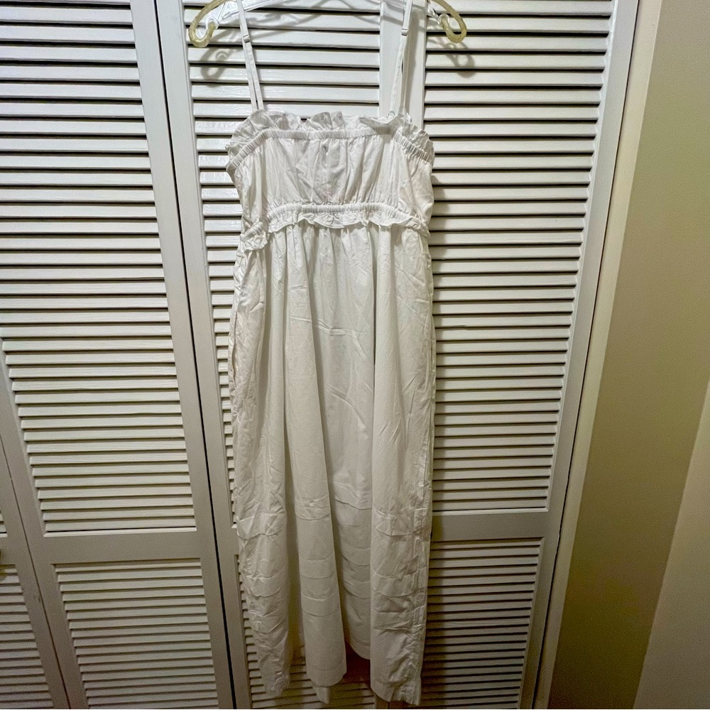 J. Crew Maxi White Dress